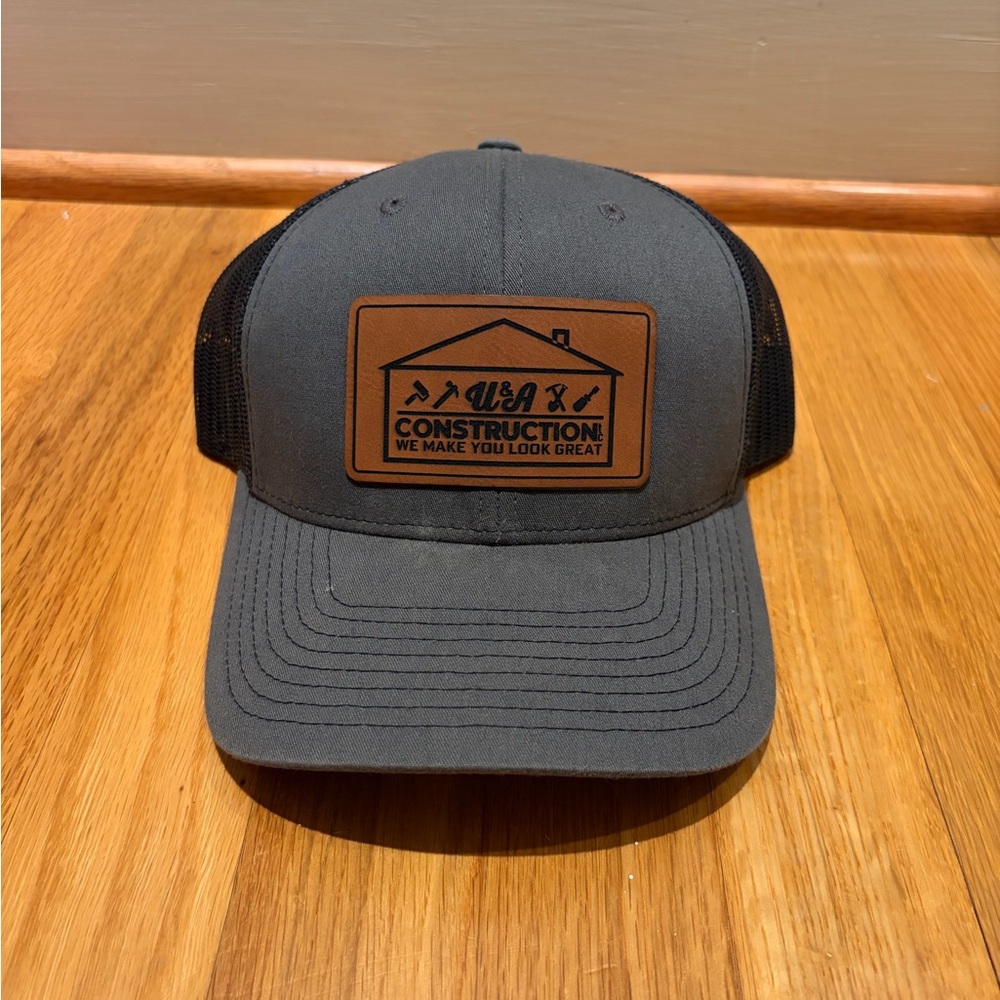 Construction Work Trucker Hat Adult Snap Back New Condition